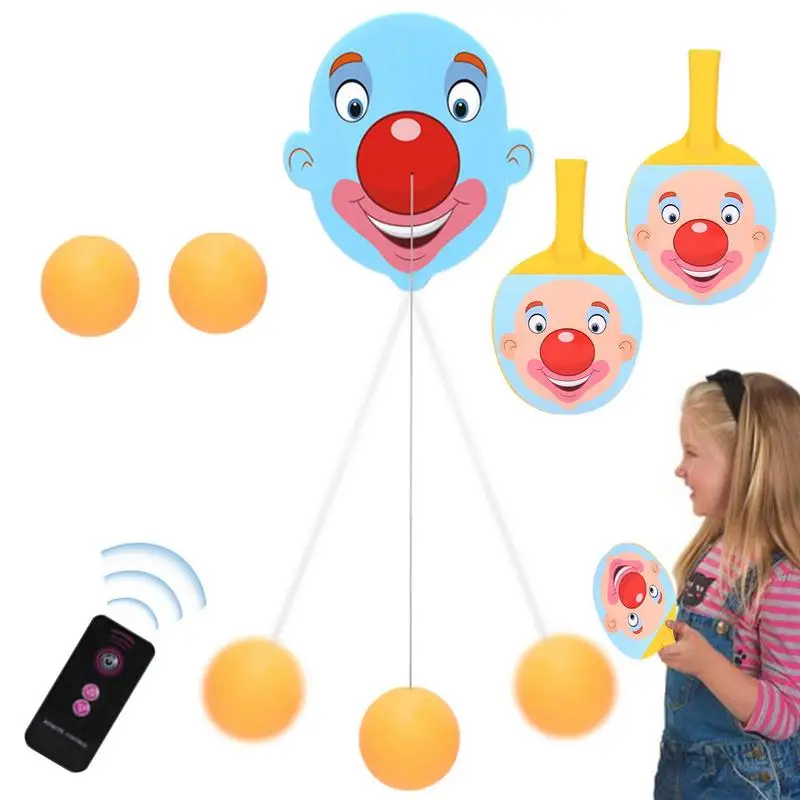

Table Tennis Trainer For Kids Suspension Table Tennis Exerciser Sensory Toys Portable Sensory Interaction Toy For Hand-Eye