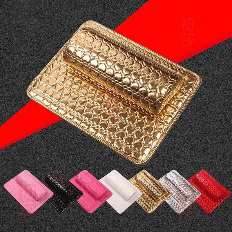 

2 Pieces/Ser Soft Rectangle Hand Cushion Nail Art Manicure Care Salon Hand Rest Comfortable Cushion Pad Set Nail Art Tool