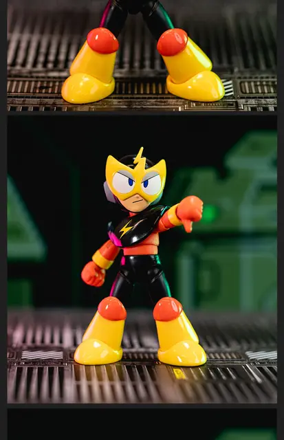 ジャダ-ロックマン,メガマン,シザーマン,電気男爆弾,グリーン
