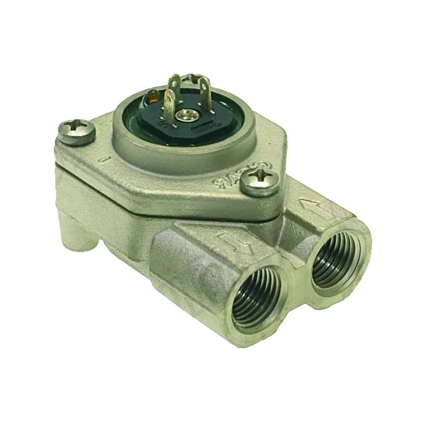 GICAR 9.0.25.02G with LED flow meter thread 1/4" stainless steel GEV 400004
