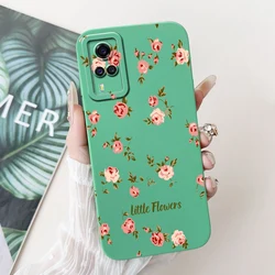 Luxury Candy Painted Soft TPU Phone Case - Vivo Series for Vivo Y33 (Green 1979)