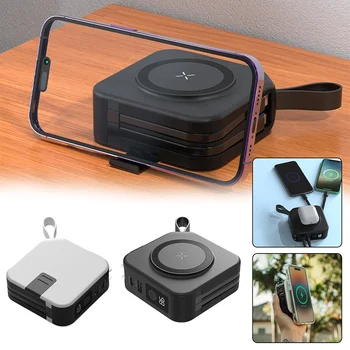 Magnetic Wireless Power Banks Portable Lightweight Power Banks For Picnic Outdoor