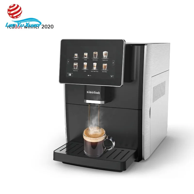 

Professional Touch Screen Display Automatic Expresso Coffee Machine