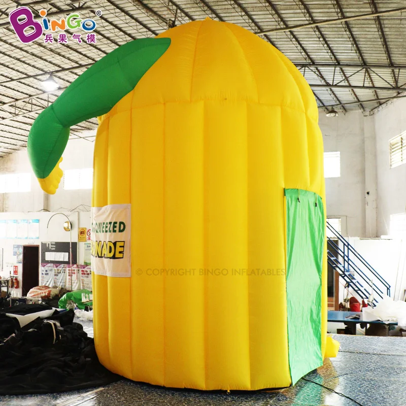 New-arrivel Inflatable Lemon LOGO Tent Inflatablie Lemon Bar/Booth Inflatable Sale Booth Tent For Event  From Bingo 5