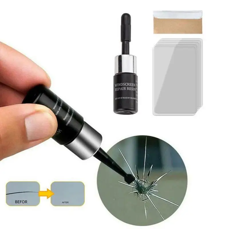 Car Windshield Cracked Repair Tool Upgrade Auto Glass Repair Fluid DIY Auto Window Scratch Crack Restore Car Accessories