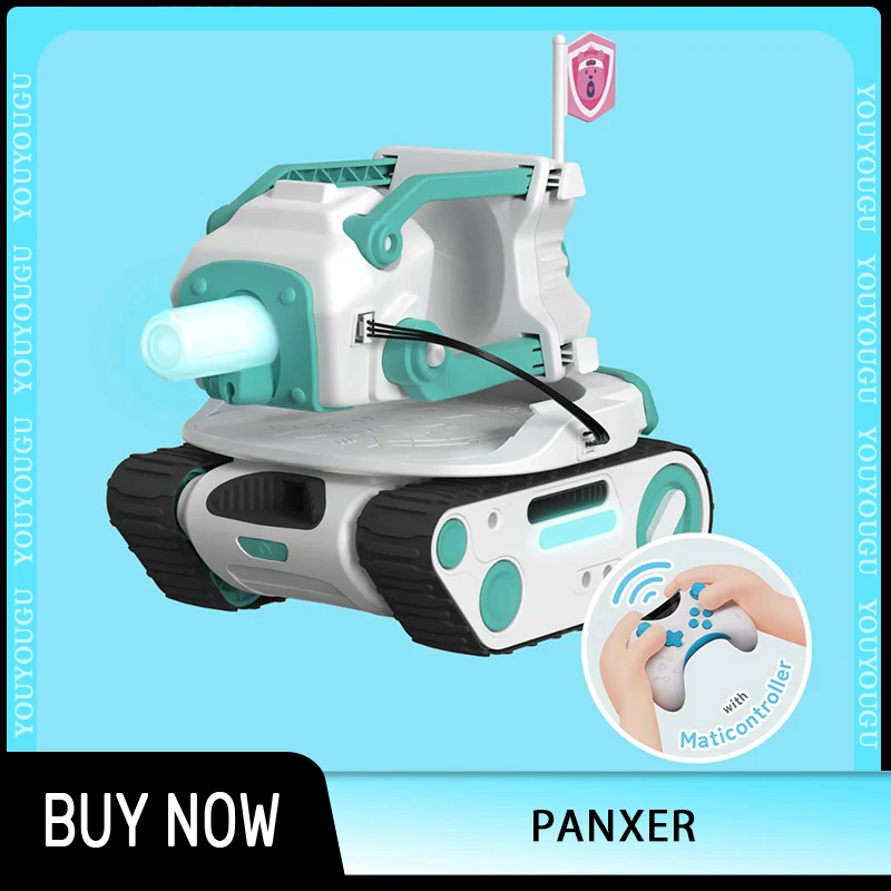 Panxer Exclusive Vehicle Crafted for Eilik With Complete Battle Game System Rich Sound Effects Animations For Eilik Robot