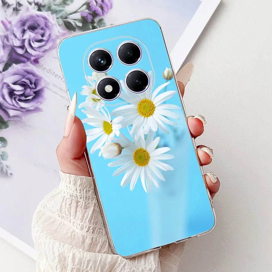 Cute Strawberry Love Heart Soft Silicone Clear Phone Case Cover