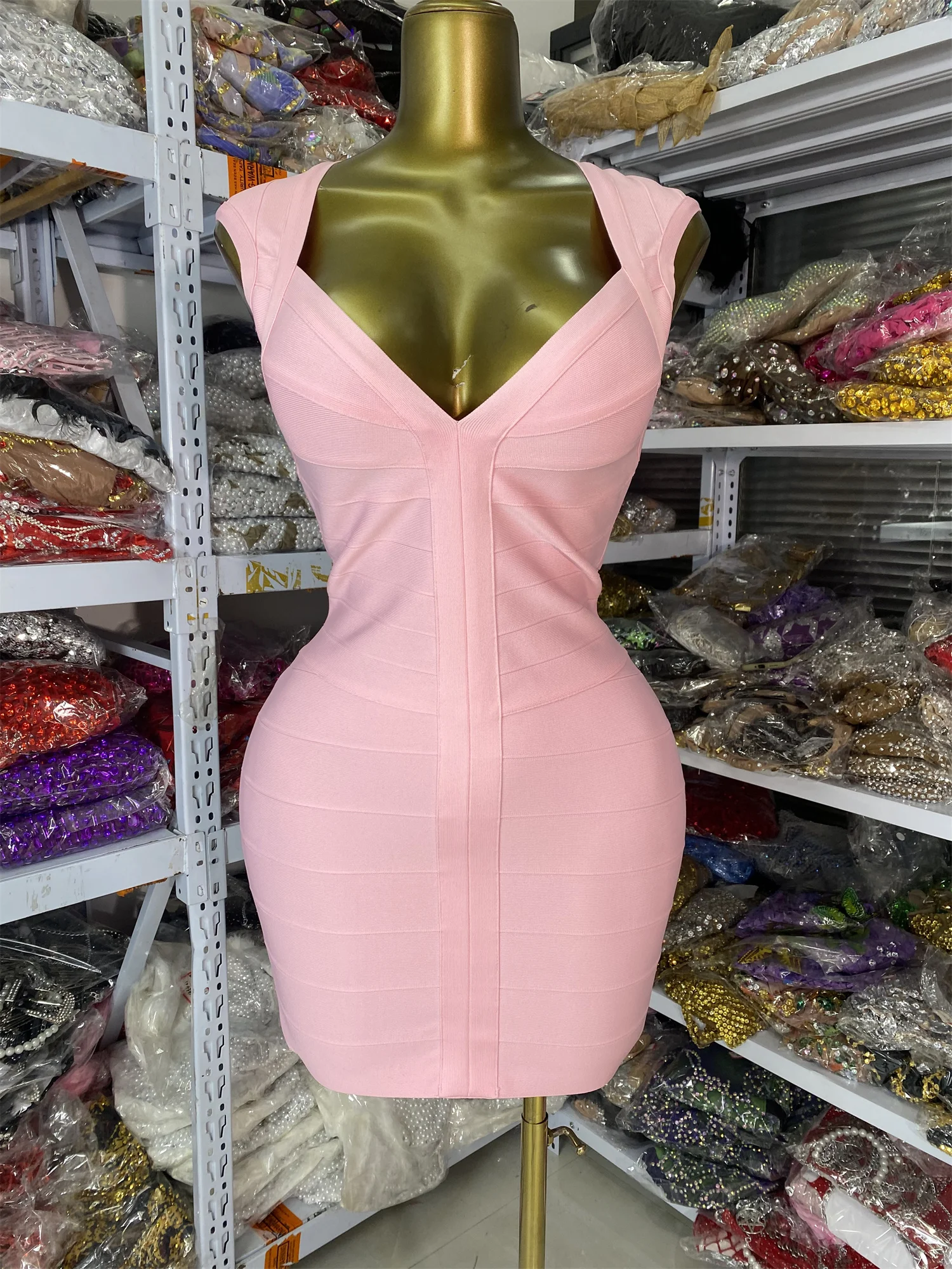 thirty thirty la pink dress Pink Party Wear Dresses On Club Factory Thirty Thirty LA Pink And White  Sequin Party Club