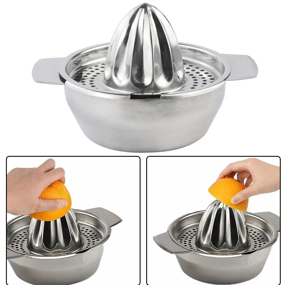 Stainless Steel Kitchen Gadget Lemon Orange Hand Press Squeezer Kitchen Tool Manual Fruit Juicer Fruit Juicer fruit juicer lemon squeezer juice squeezer