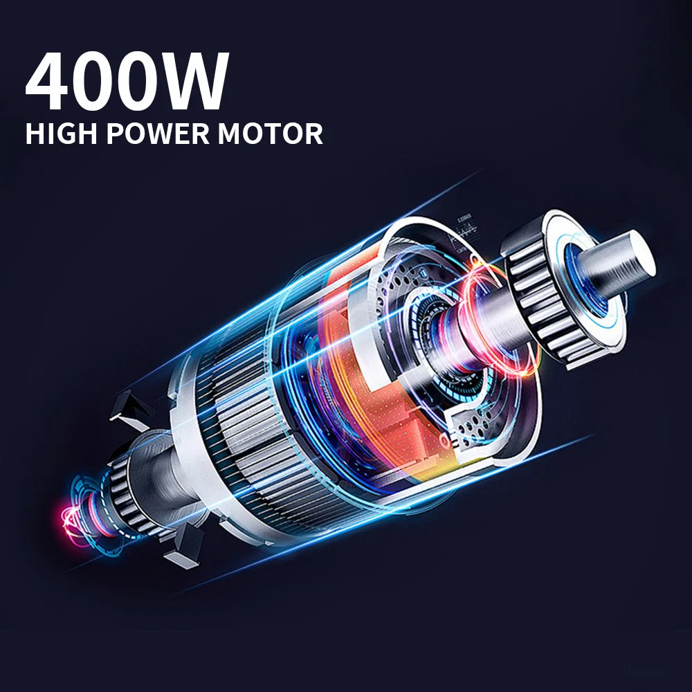 خلاط يدوي كهربائي 5 في 1 من الفولاذ المقاوم للصدأ...