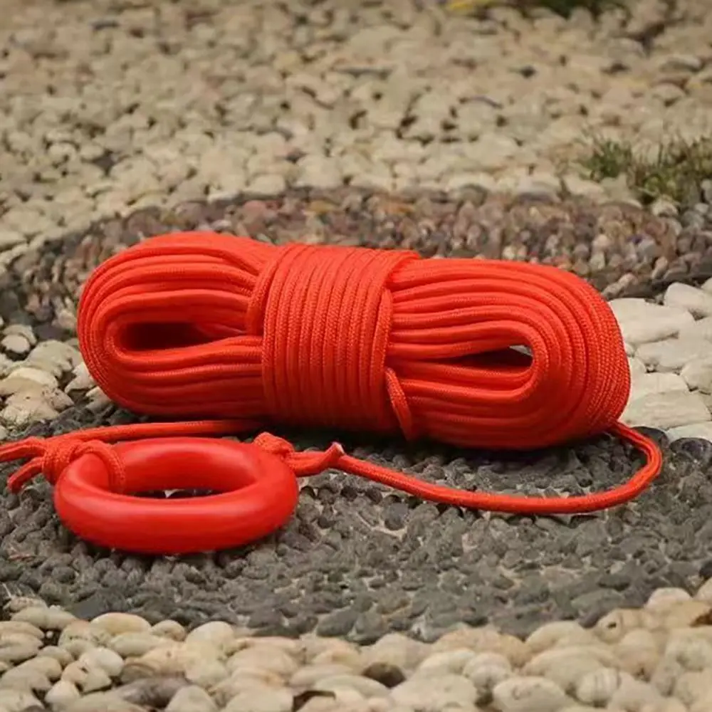 for Boating Canoeing Water Sports Life Saving Rope Accessories Strong Bearing Capacity 20M Lifeguard Tool Reflective Lightweight