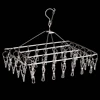 Stainless Steel Windproof Clips Clothespin Laundry Hanger Clothesline Sock Towel Bra Drying Rack Clothes Peg Hook Airer Dryer 2