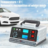 Car 400W 40A Smart Battery Charger 12V/24V Automotive Battery Charger Trickle Smart Pulse Repair For Car Truck Boat Motorcycle - Image 2