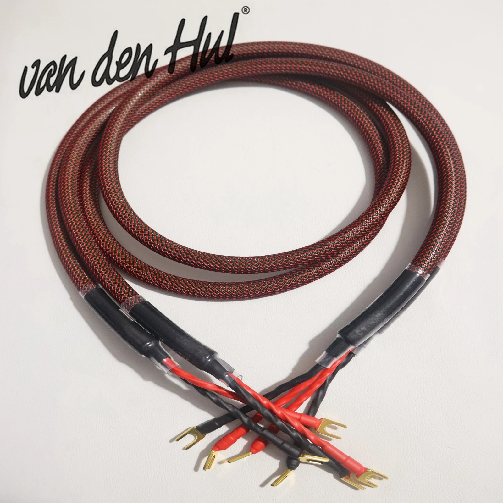 Van den Hul スピーカーケーブル 1 ペア Van Den Hul 高性能スピーカーケーブル銀メッキ HiFi