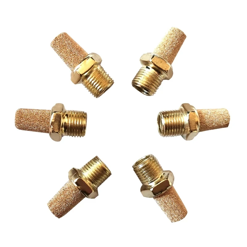 SPEEDAIRE, 1/2 In NPT, 1 In Hex Size, Silencer Muffler - 1EJX1
