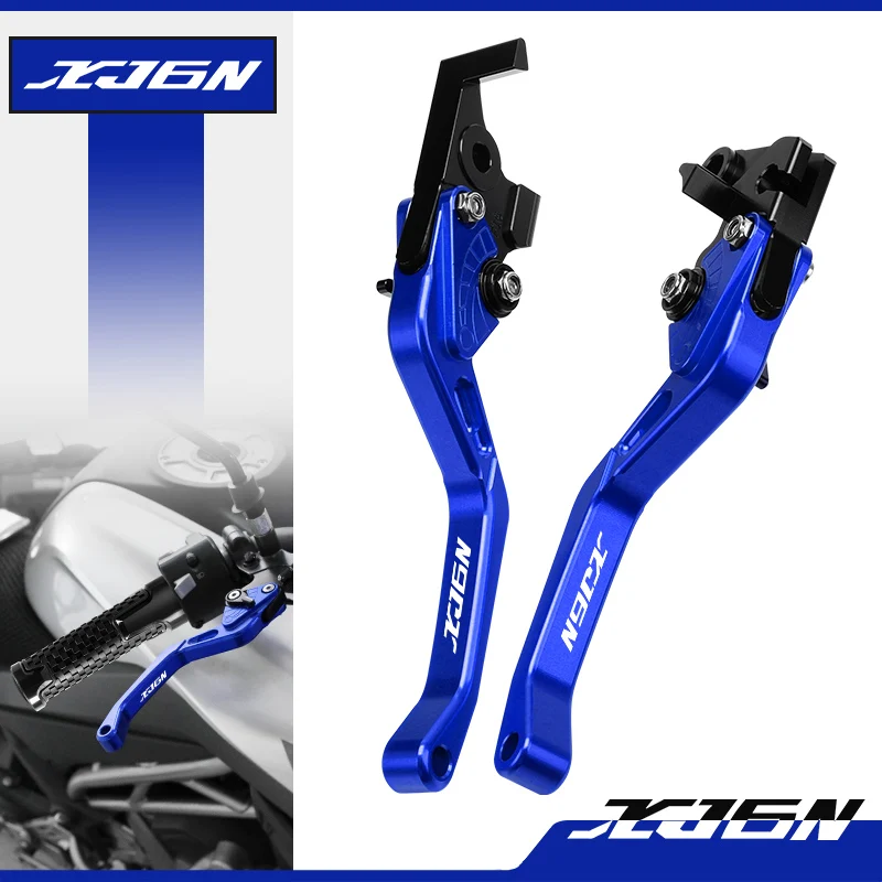 

For YAMAHA FAZER600 FZ6S FZ6N 2004-2010 XJ6N XJ6 DIVERSION 2009-2015 Adjustable 3D Motorcycle Brake Clutch Levers Handles Grips