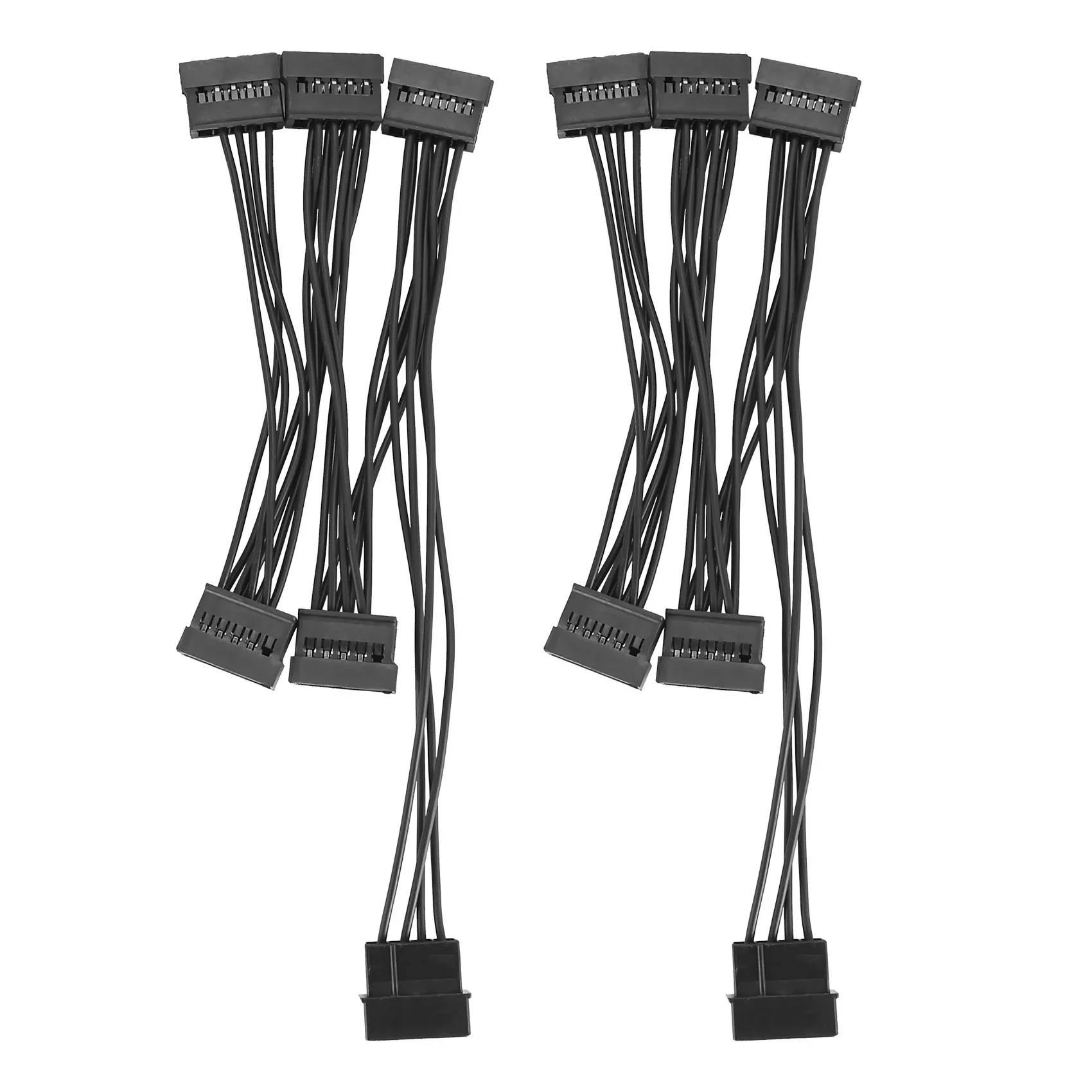 

Разветвитель IDE 4 конт./5 SATA 15 конт., 2 шт., Molex, для питания жестких дисков, для сборки ПК