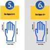 Kids Gloves Durable Waterproof Garden Work Non-Slip Portable Children Safety Yard Work Gloves Gardening Gloves Garden Supplies 6