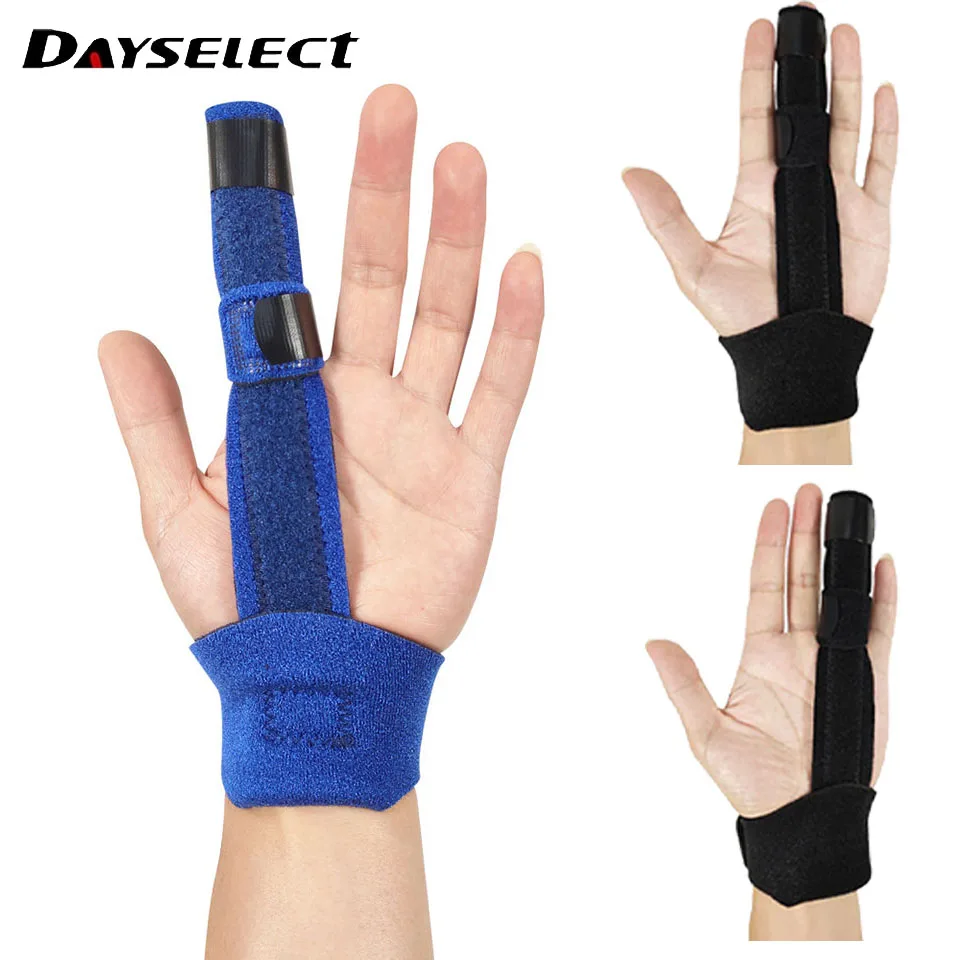 

1Pcs Adjustable Finger Corrector Splint Trigger Finger Splint Finger Guard For Treat Finger Stiffness Pain Popping Clicking