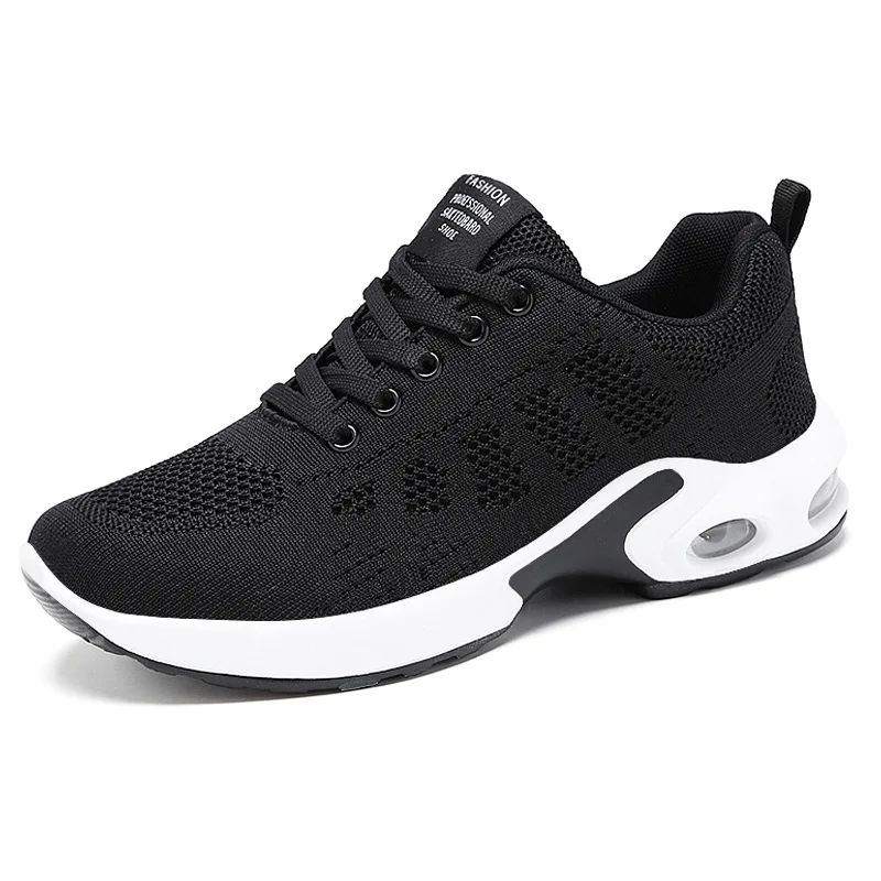 New large size running shoes cushioned cushioning breathable mesh casual sports shoes mother pregnant women driving work shoes