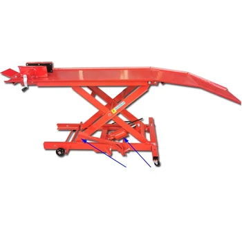 800lbs Car Repair Quick Lifting Tool Motorcycle Service Elevator Car Jacks Lifting Equipment Repair Disassembly Tool