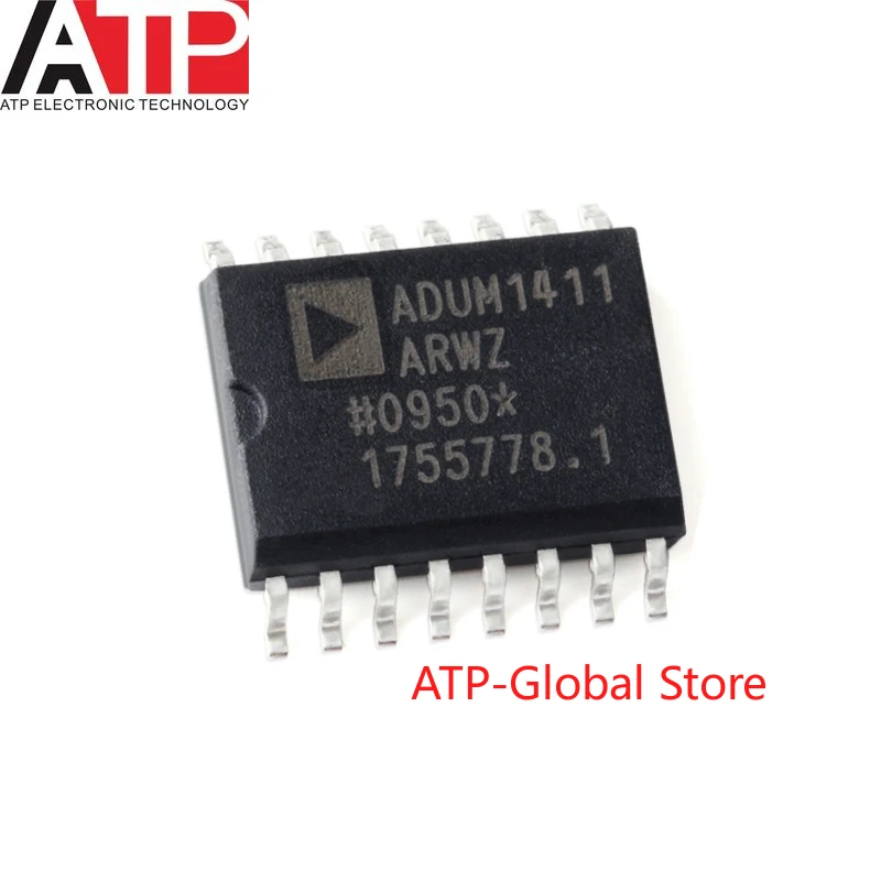 

1~100PCS ADUM1411ARWZ SOP-16 ADUM1411 Digital Isolator Chip IC Integrated Circuit Brand New Original ATP-Global