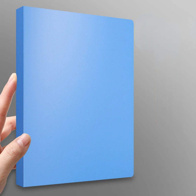 Blue Transparent A4 Binder with 4-Hole D-Type Clip - Premium 2023 Edition
