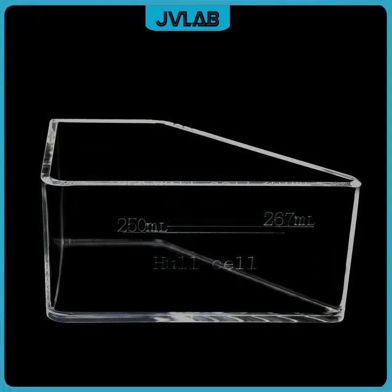 267ml Hull Cell Testing Equipment Without Heating Pump hull cell tester