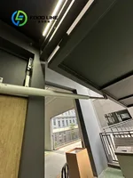 ชุดครัวกลางแจ้งพรีเมียมปี 2025 ทนทานต่อทุกสภาพอากาศ พร้อมเตาปิ้งย่างสแตนเลส อ่างล้างจาน ตู้เย็น และศาลาอะลูมิเนียมแบบกำหนดเอง 6