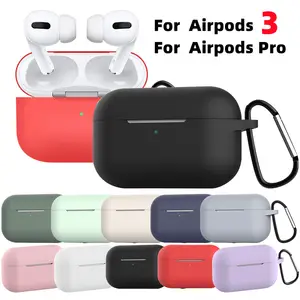 Olytop Estuche para AirPods 3ra Generación con Tapa de Bloqueo, Funda  Resistente Armor para AirPods 3, Protector Antigolpes Hombres Mujeres con  Mosquetón