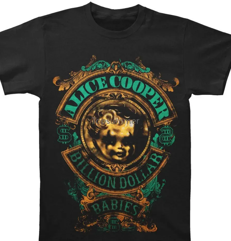 Alice Cooper Snake Flames Tour T-Shirt For Men Zambia