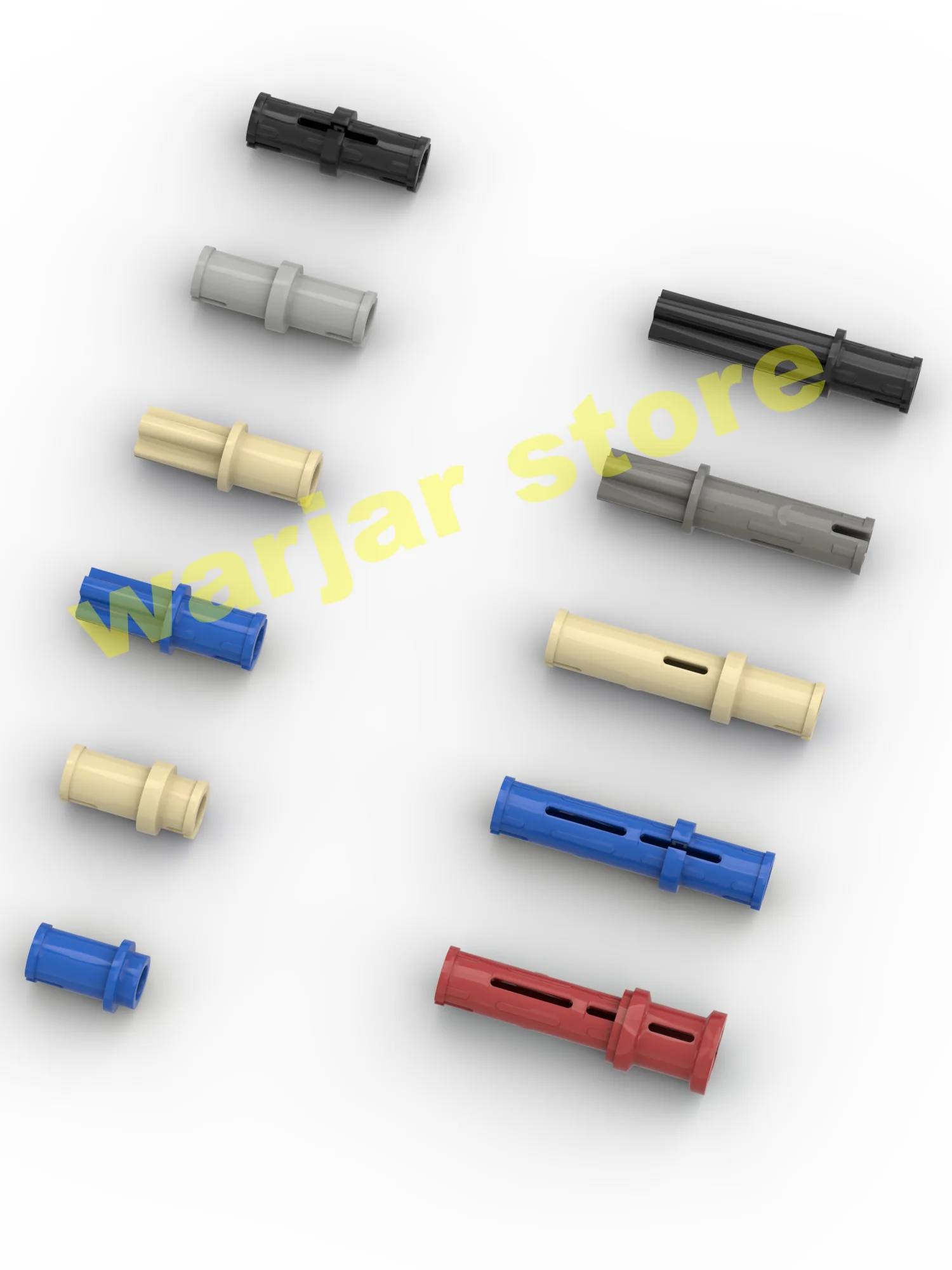 Technische Bausteine MOC DIY Spielzeug ﻿ Teile-Pin kompatibel mit 11214 18651 2780 32054 32556 3673 3749 43093 6558 – Detail 1