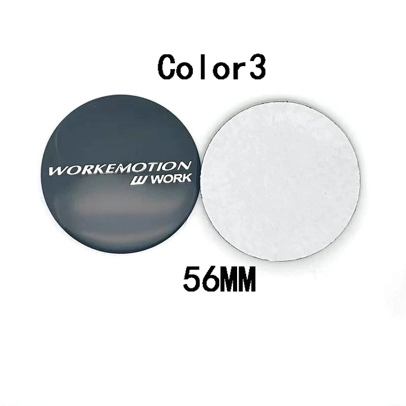 Car Wheel Hub Covers Wheel Center Cap Emblem Sticker 4PCS