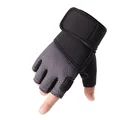 Gray gloves