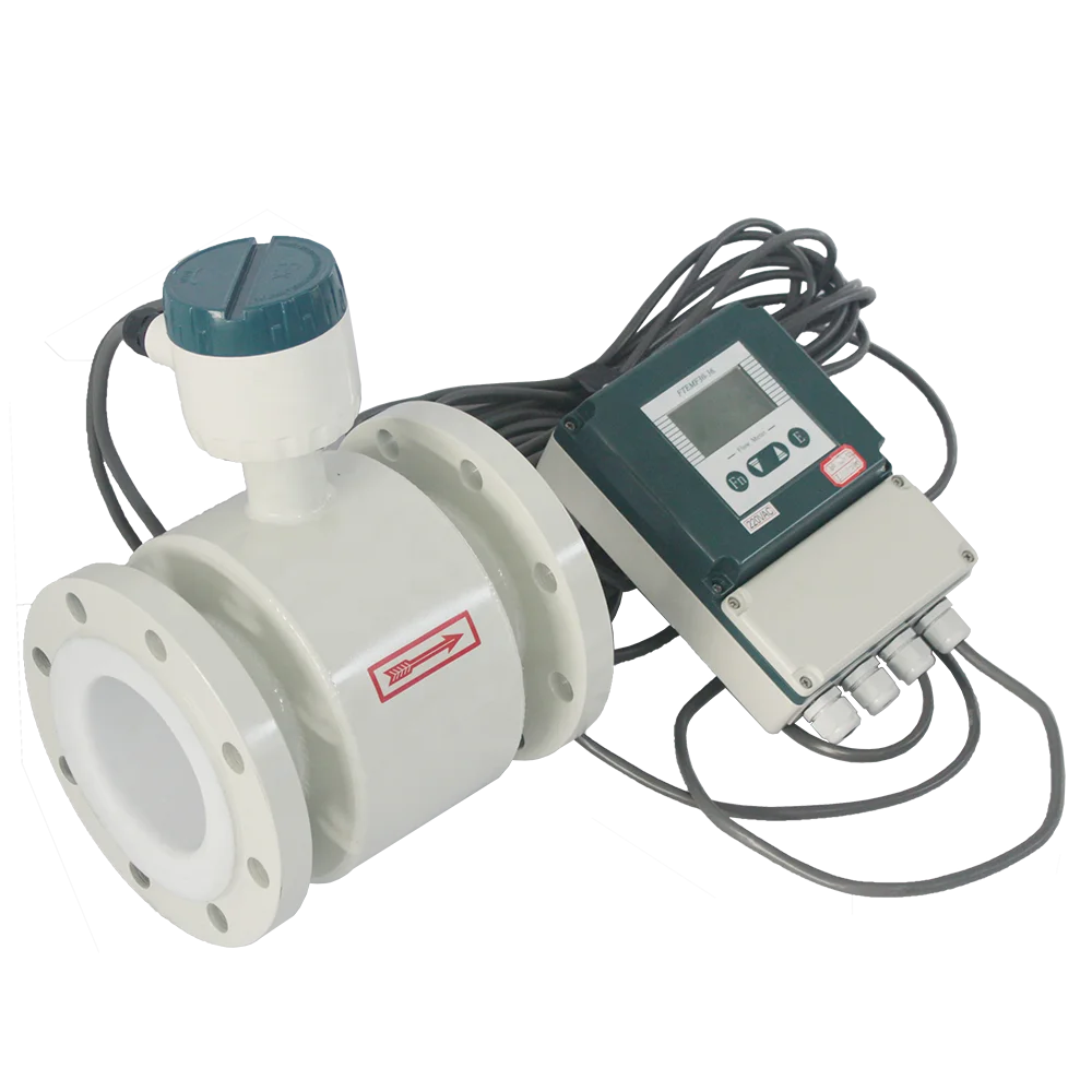 

High quality flange type remote magnetic flow meter