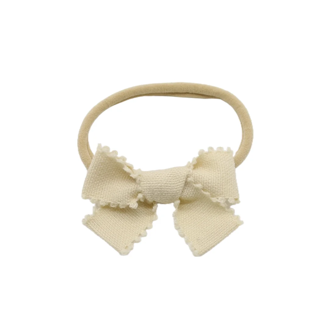 Elegant Wool Feeling Flat Band Large Hair headband Baby Mini clip Kids School Hair Accessories hairband