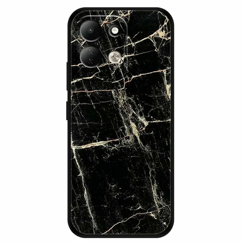 Lion Design Soft Silicone Phone Cover - Black TPU Bumper Case