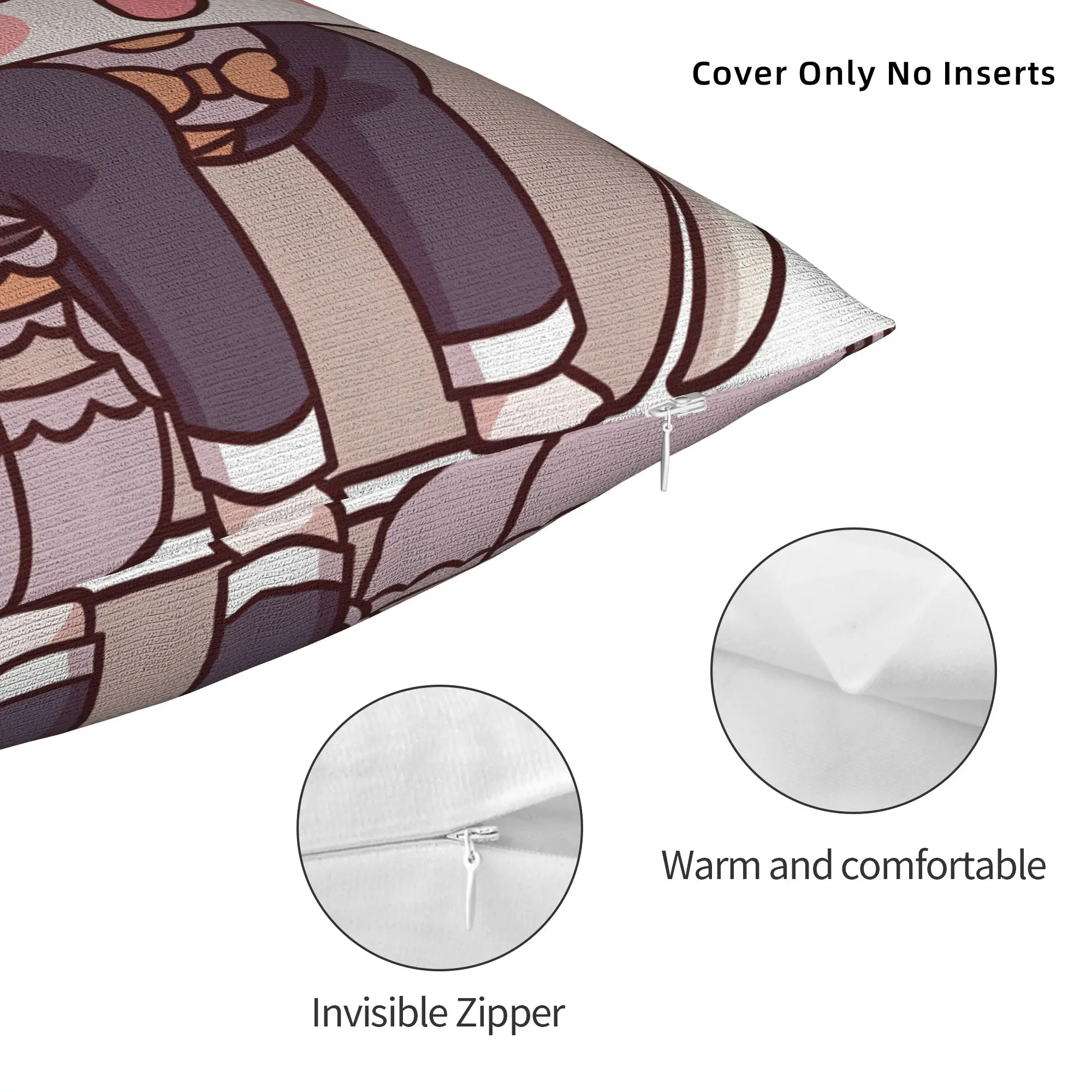Video Gaming Themed Pillow Cover - Fun and Cute Design