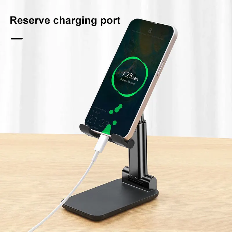 Phone and Tablet Stand Phone Charging Case Holder Phone Suction Cup Phone Tether Patch 1PC Cell Phone Stand Adjustable Dock Compatible With Android/iPhone/ipad for Desk Bed Kitchen