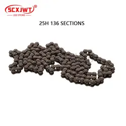 Premium Gold and Black Chains with Buckle for Mini Motorcycle and ATV Off - Road Accessories (Black Chain)
