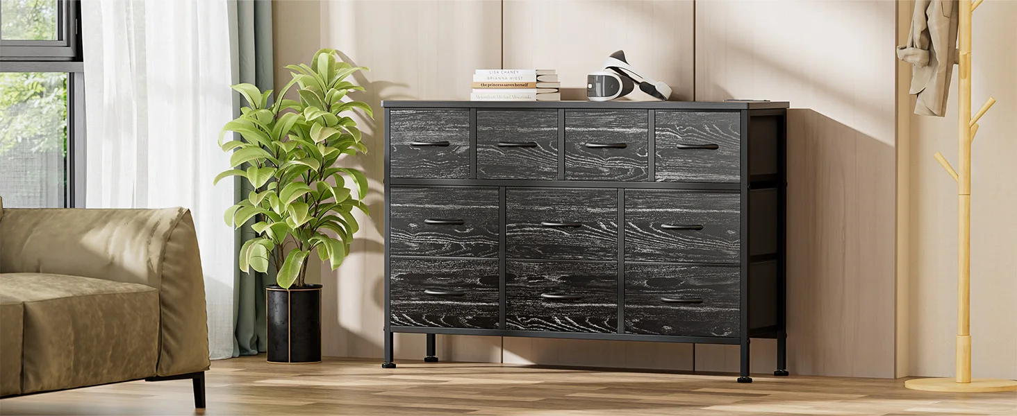 black dresser for bedroom living room 
