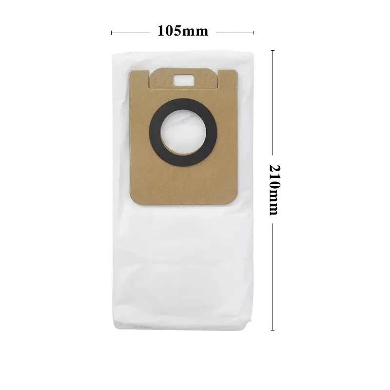 Dreame Bot Z10 Pro / L10 Plus 자동 빈 로봇 진공 4L 먼지 봉투 교체 클리너 예비 부품 액세서리 용 먼지 봉투