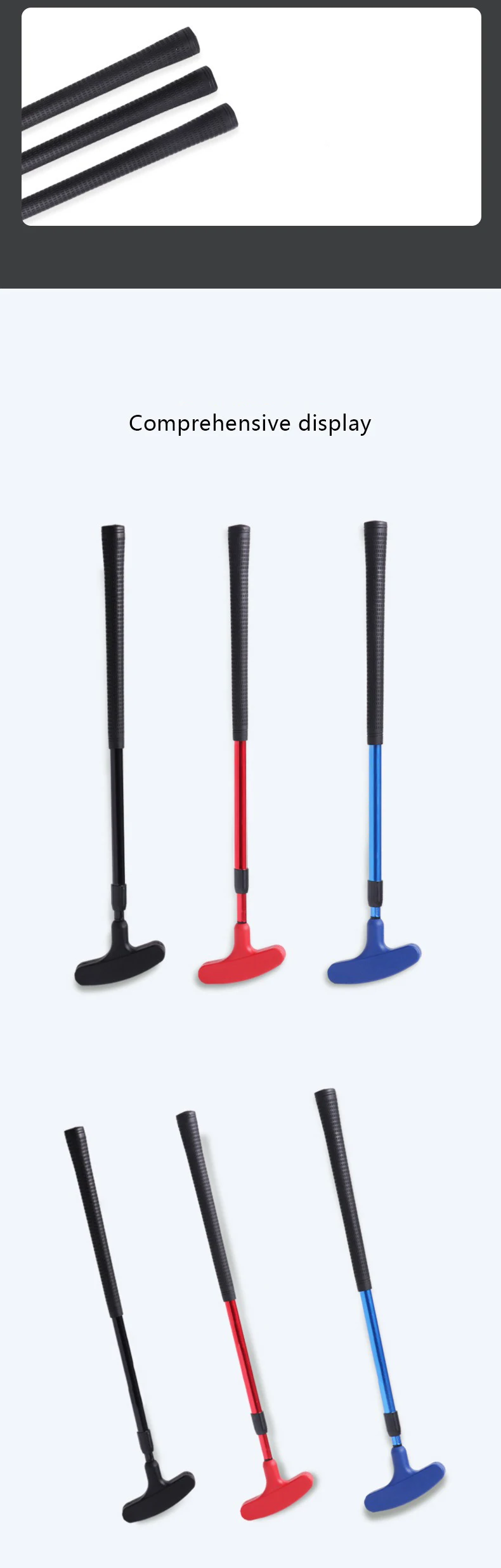 Golf Putter Golf Training Aids Golf Putter Retractable Golf Clubs For Kids Adults Beginner Alignment Left And Right Handed
