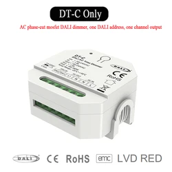Enhanced LED Triac Dimmer with Push Switch for Single Color Lamps, 360W, AC100 - 240V (DALI AC Triac Dimmer)
