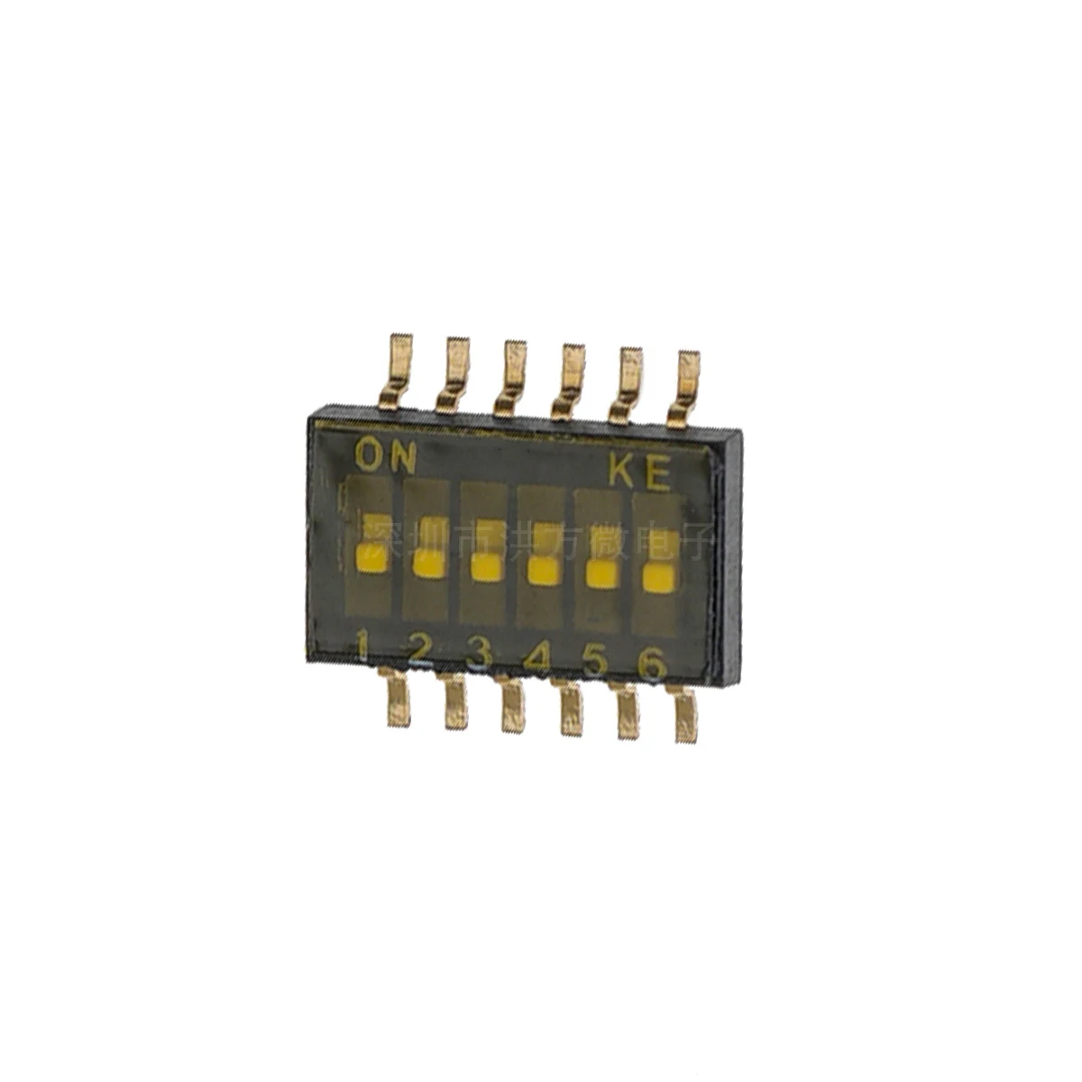 

KINGTEK SMD SMT переключатель циферблата 1,27 мм 6-битный KE DSHP06TSGER переключатель слайдера