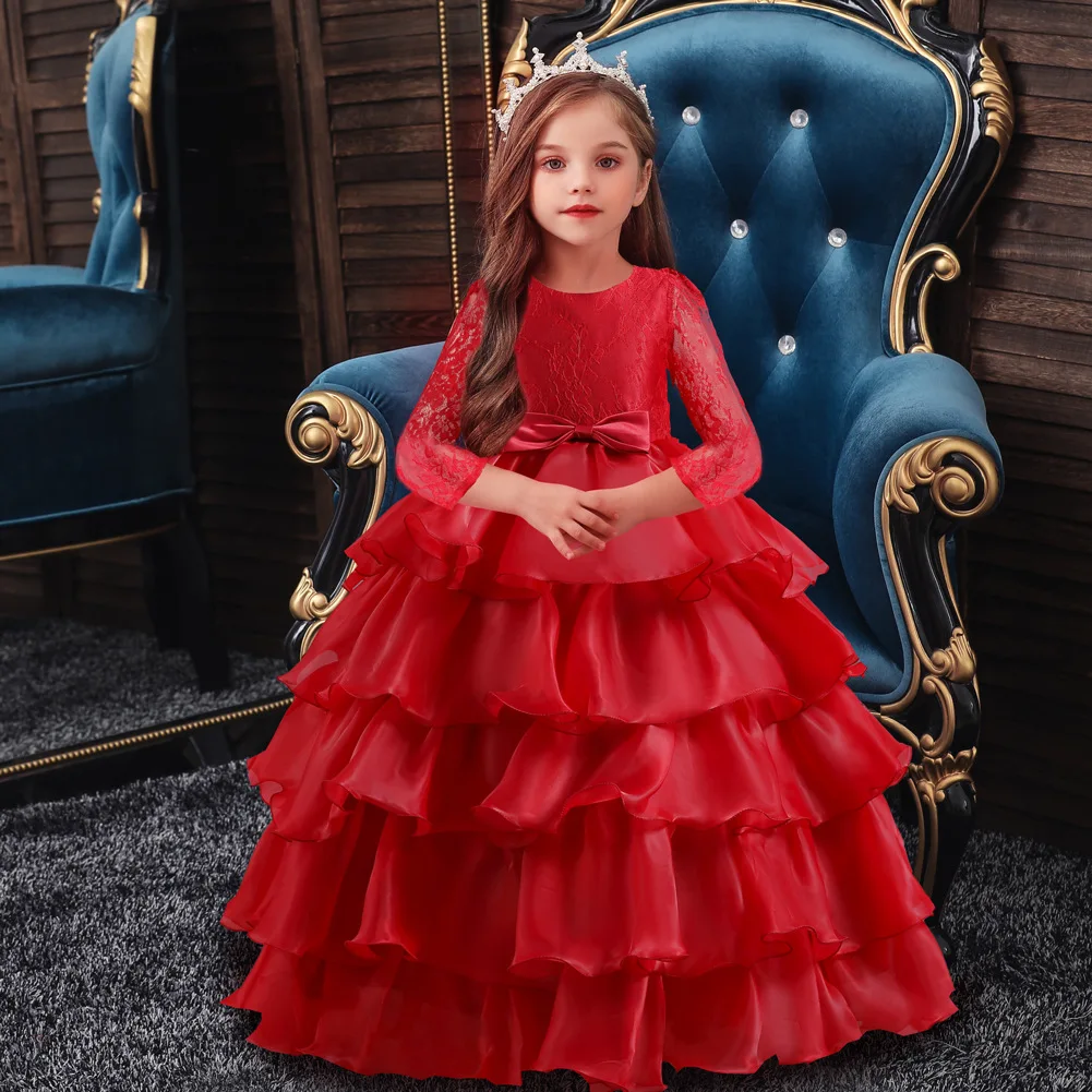 0-4 Year Girls Princess Dress Tulle Wedding Party Tutu Fluffy Gown For  Children Kids Evening Formal Pageant Vestidos - Dresses - AliExpress