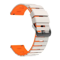 Premium Silicone Watch Band - Versatile and Comfortable Design for CMF Watch 3 Pro (Starlight orange)