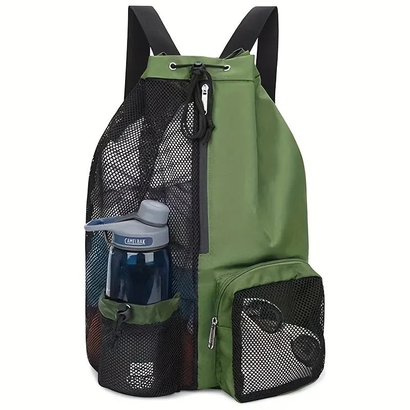 Mesh Swim Drawstring Backpack 3