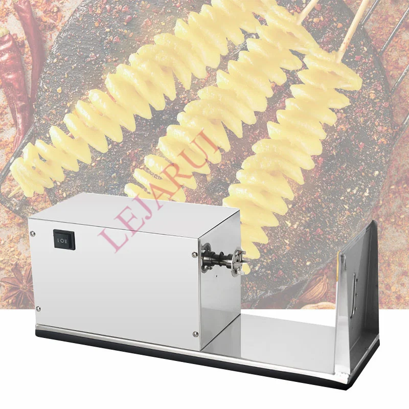 

Tornado Potato Cutter Machine Electric Spiral Cutting Machine Chips Machine Chopper Potato Chip String Rotate Potato Chips Tower