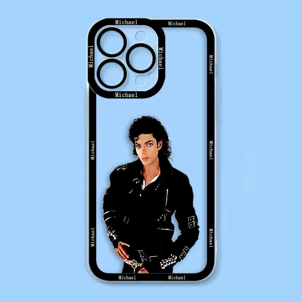 Iconic Michael Jackson Shockproof Silicone Phone Case